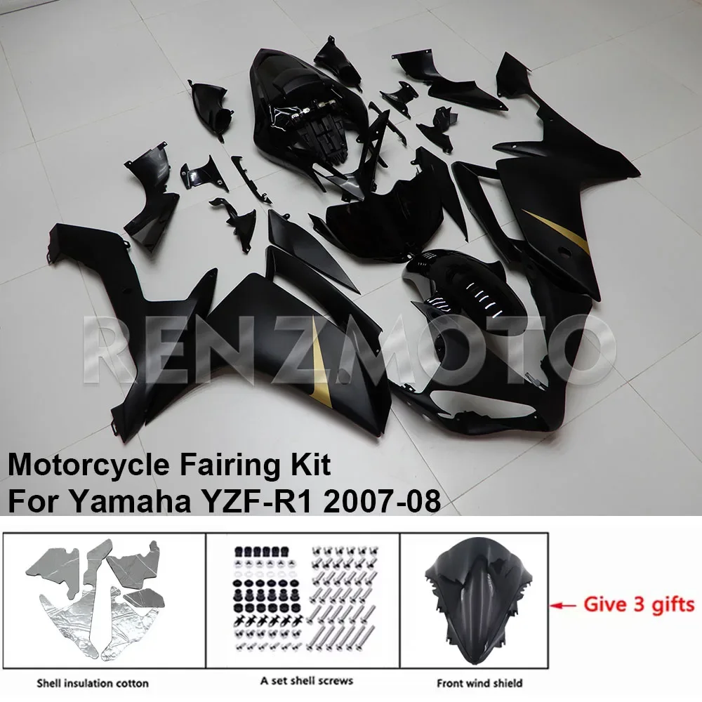 

Motorcycle Fairing Set Body Kit Plastic For YAMAHA YZF-R1 YZF R1 2007-2008 Accessories Injection Bodywork Y1007-115a