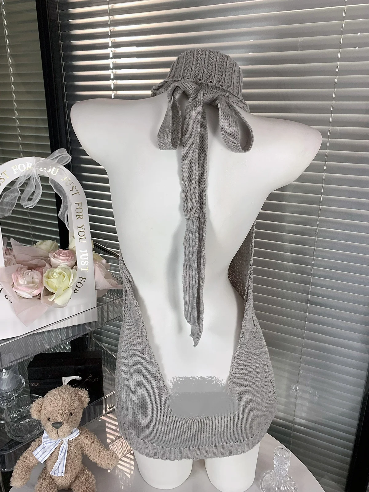 

Sexy Bal High Collar Knitted Sweater Women's Slim Fit Bodycon Skirt Pure Desire Japanese Sle Soft ark Hand Knitwear