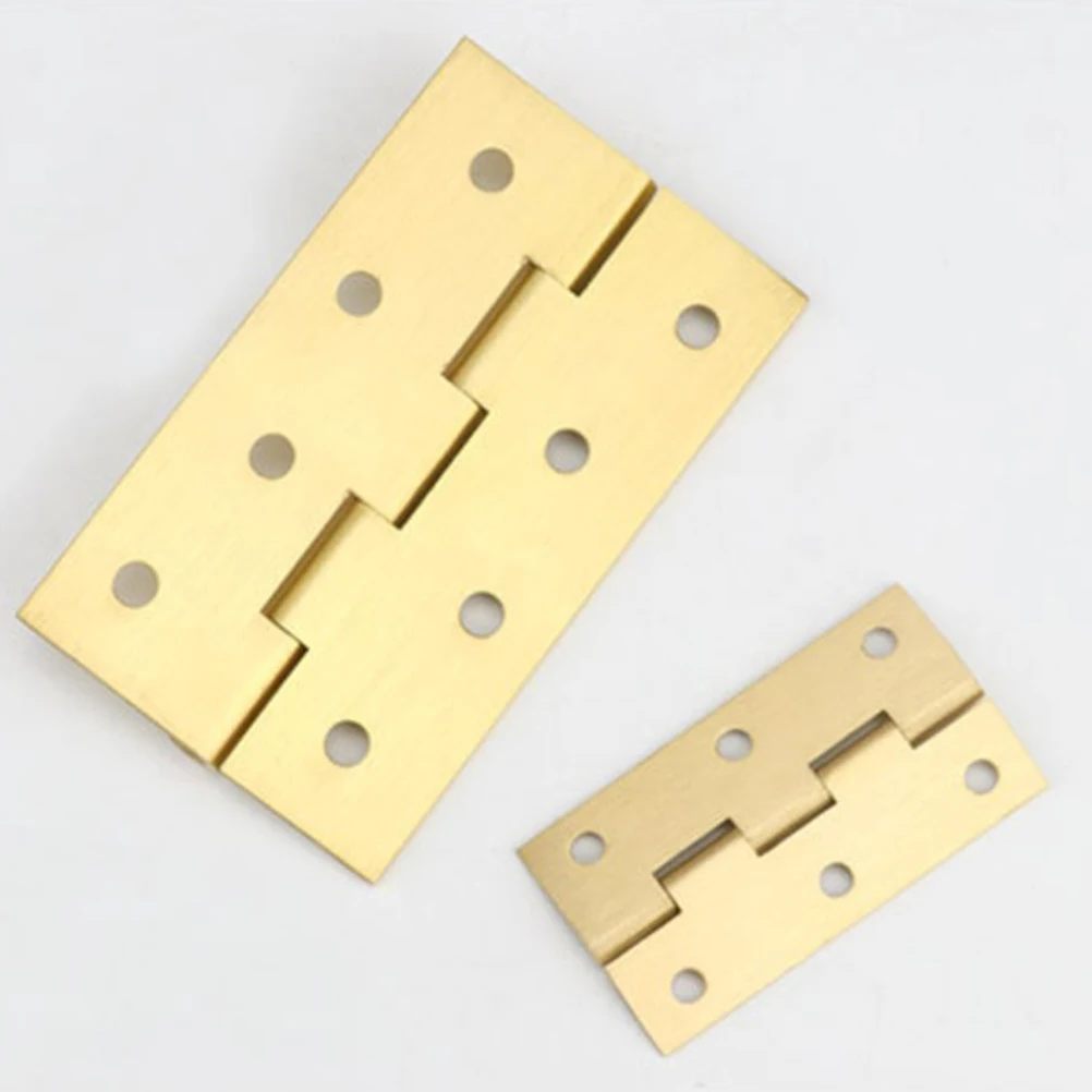 

6 PCS Pure Copper Hinge Hinges for Cabinet Doors Kitchen Furniture Duty Mute Bearing Mini