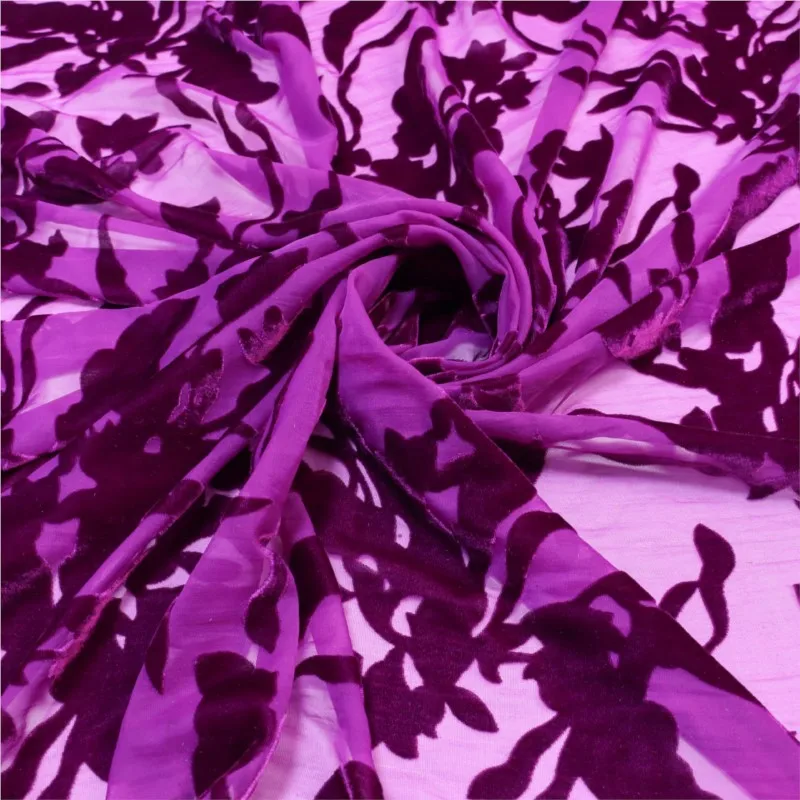 

Тканое бархатное парчовое бархатное жаккардовое и обожженная ткань, ночная рубашка, платье Cheongsam