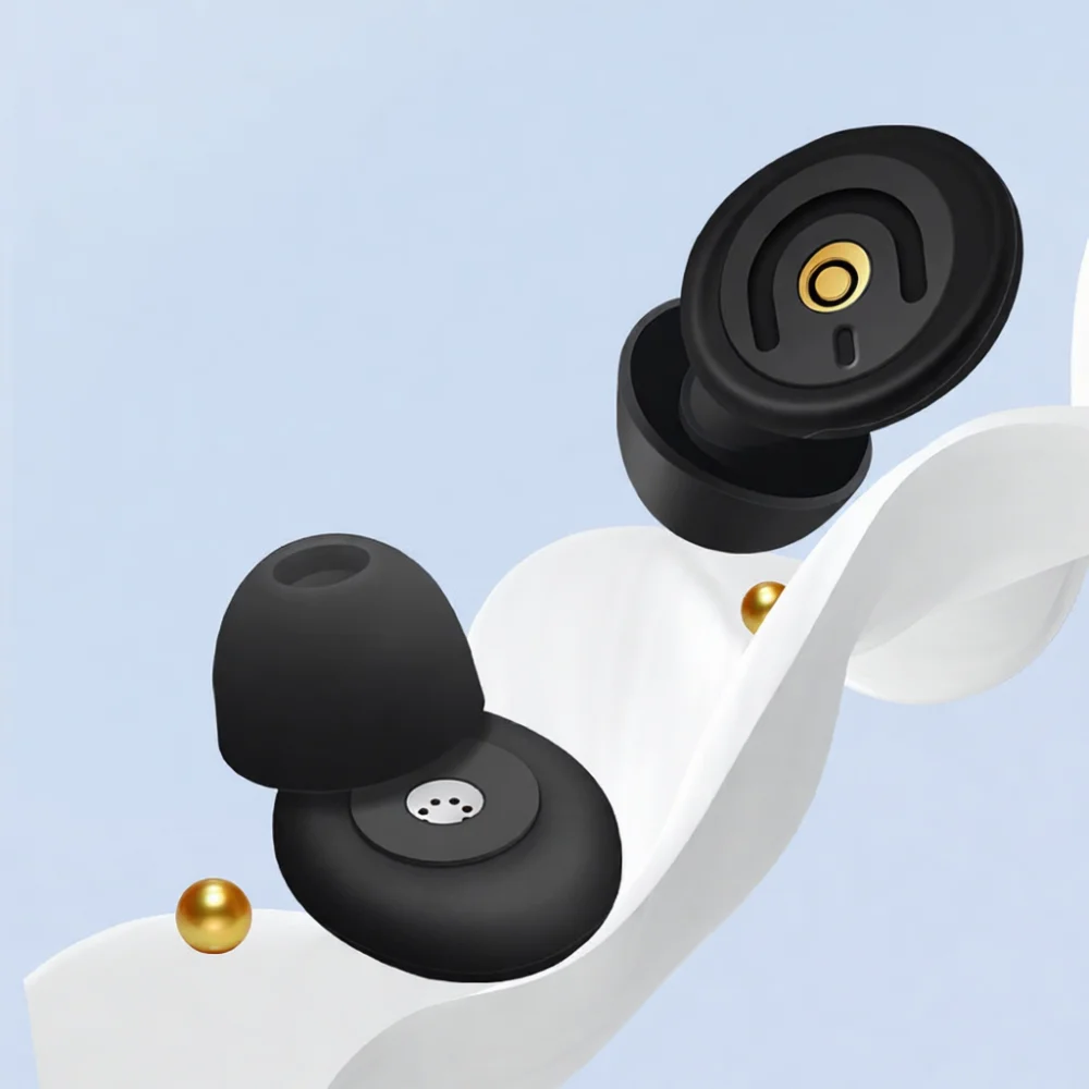 Silicone Noise Cancelling Earplugs Soundproof Protection Ear Buds For Sleeping Reading Study Quiet Comfort Travel Work Travel