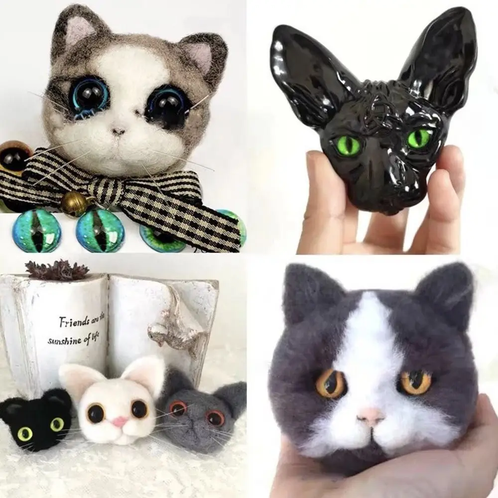 50pcs/25Pairs Funny Accessories Toy Dinosaur Doll Eyeballs Glass Dolls Eyes Animal Eyes DIY Crafts