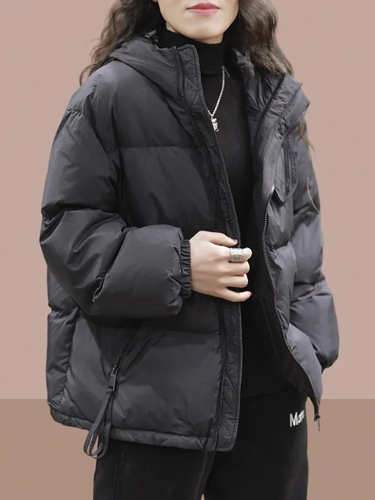 

Faionable Thiened ort Cotton Jaet Warm Autumn Winter Sli Bread Cotton Coat Small Size Outerwear Korean Sle Commute