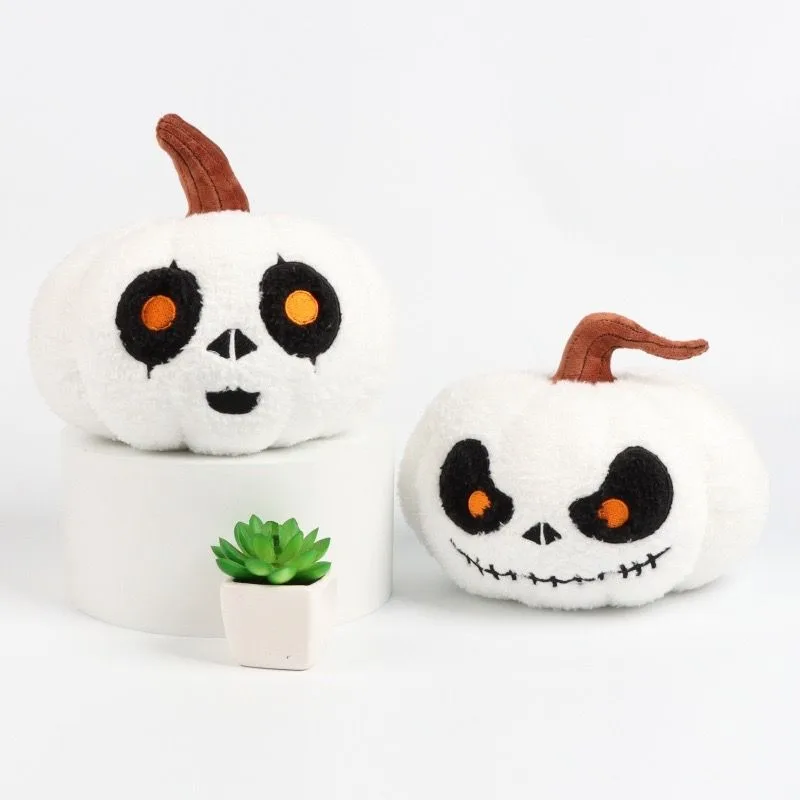 

Halloween Pumpkin Pillow, Halloween Pumpkin Small Mouth Decoration Plush Toy Doll PP Cotton Ornament Cartoon Anime Pumpkin New