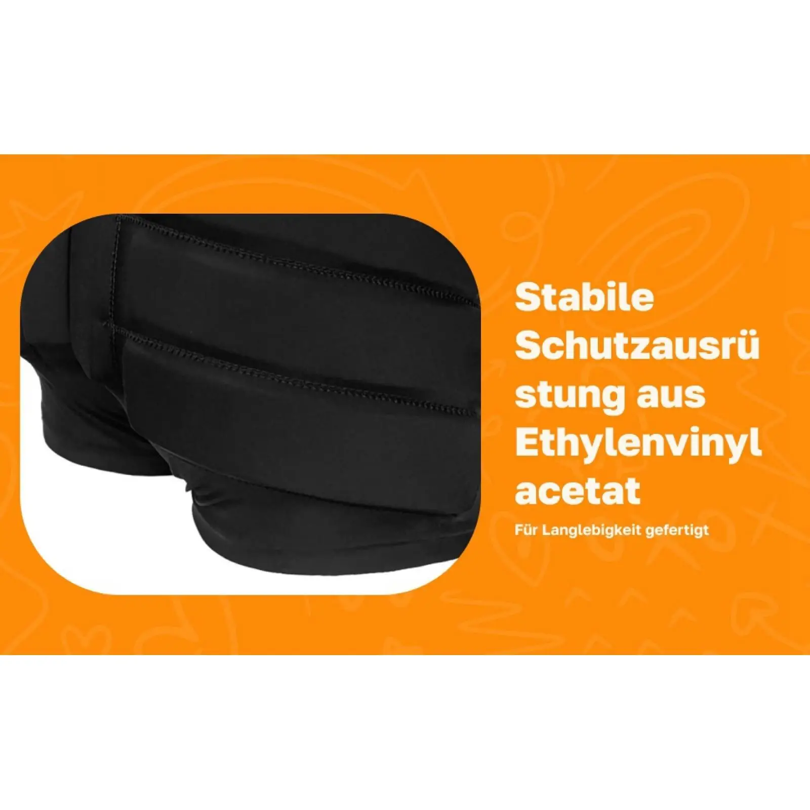 Protective Padded Shorts for Children EVA Hip Pads Soft Comfort Impact Protection for Skiing Snowboarding