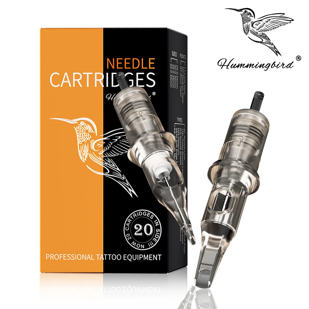 

Иглы для тату-машинок Hummingbird, 20 шт., одноразовые, стерилизованные, профессиональные, для тату-аппаратов, ручек-пистолетов, принадлежности для боди-арта