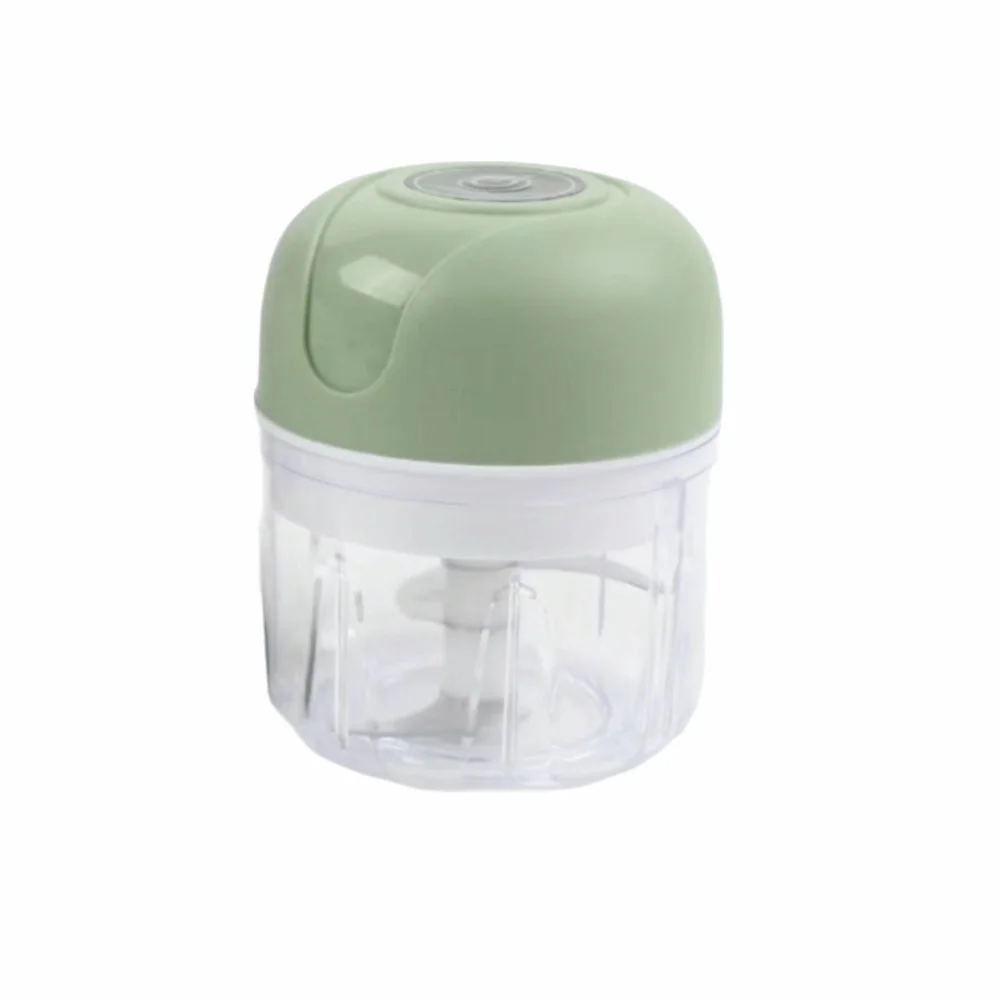 

250ML Electric Garlic Chopper Multifunction USB Charging Ginger Vegetable Cutter Electric Garlic Purer Baby Food Preparation