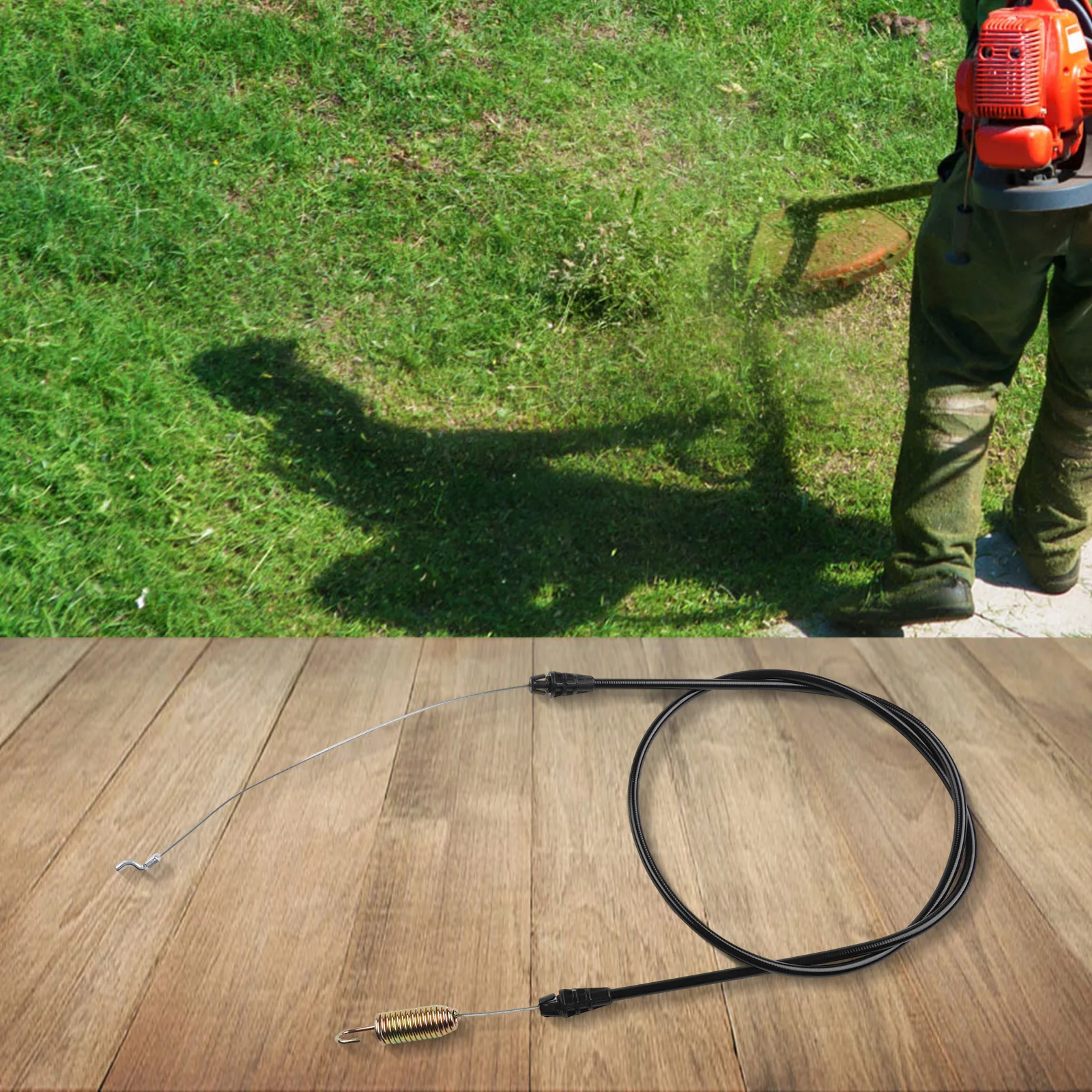 94604413A Replacement Control Cable Designed for CRAFTSMAN and Other Lawn Equipment for Direct Mount Installation
