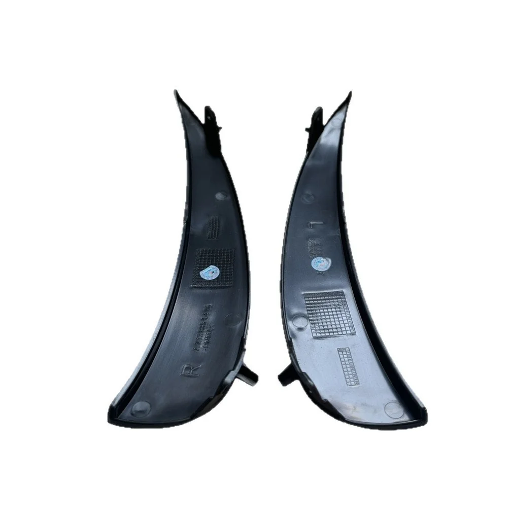 W213 Front for fascia Front Bumper Trim For Daily Driving Protection Black Abs Plastic Material Direct Fit Replacement