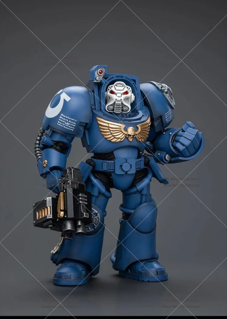 JOYTOY-Roboute Guilliman Conjunto Completo Boneca de Ação Soldado, Ultramarines 11th Legion, Escala 1/18, 14.3cm, Original