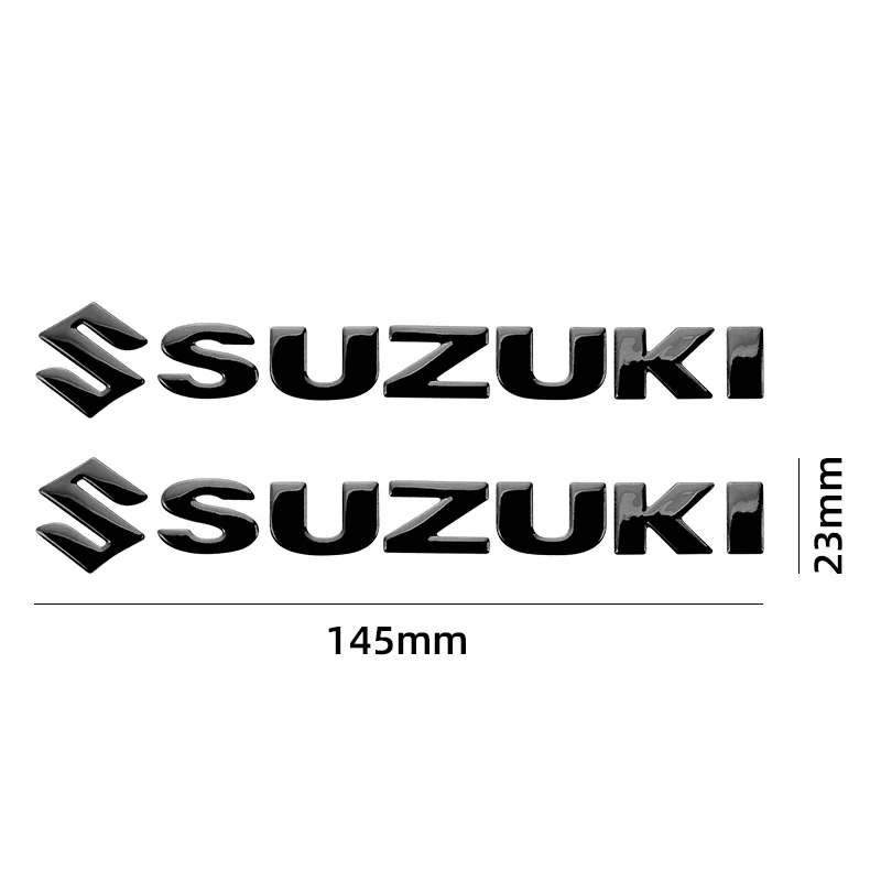 3D sticker For Suzuki Stickers Logo Motorcycle Tank Helmet Emblem Decals Set