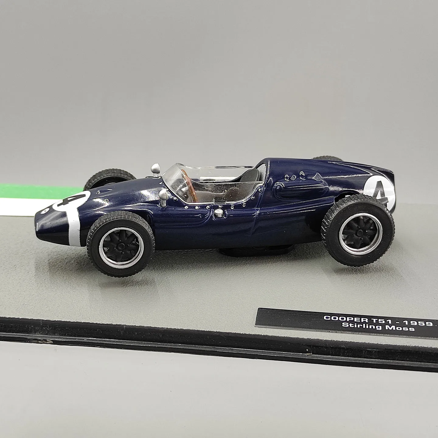 Diecast 1:43 Scale COOPER T51-1959 #4 Formula Racing Alloy Car Model
