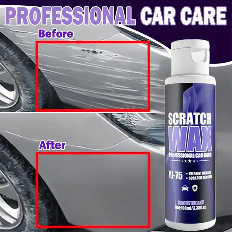 

Scratch Remover For Vehicles 100ml Car Scratch Polishing Remover Portable Polish Scratch Care Long-lasting Scratch Remover Car