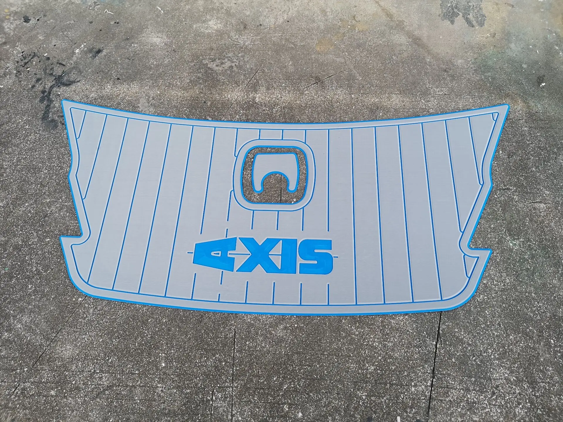 2022 AXIS T250 Swim Platform Cockpit Pad Boat EVA Foam Faux Teak Deck Floor Mat