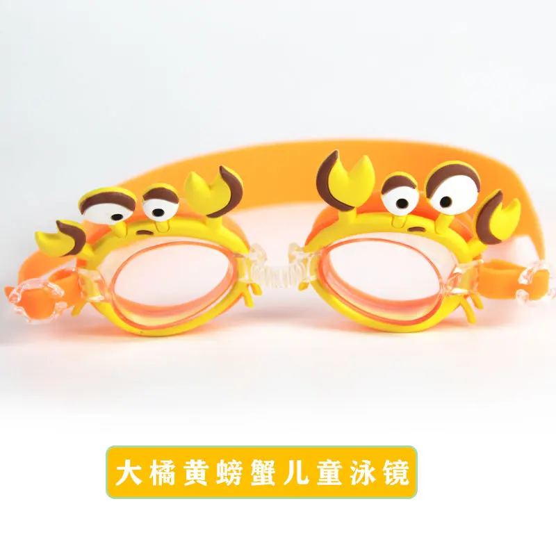 مكافحة الضباب مقاوم للماء الكرتون نظارات الوقاية للسباحة السباحة بركة السباحة الرياضة نظارات المياه نظارات للأطفال بنين بنات