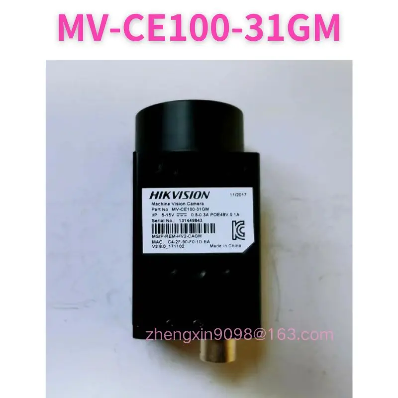 

Used MV-CE100-31GM MV CE100 31GM Industrial camera Functional test OK