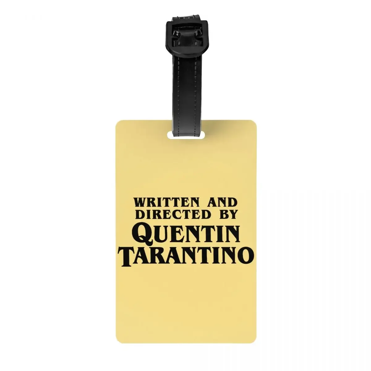 

Vintage Film Quentin Tarantino Luggage Tags for Travel Suitcase Pulp Fiction Bill Privacy Cover Name ID Card