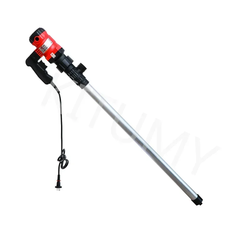 220V High-powered Portable Electric Hand Barrel Pump Six-speed Vertical Diesel Oil Drum