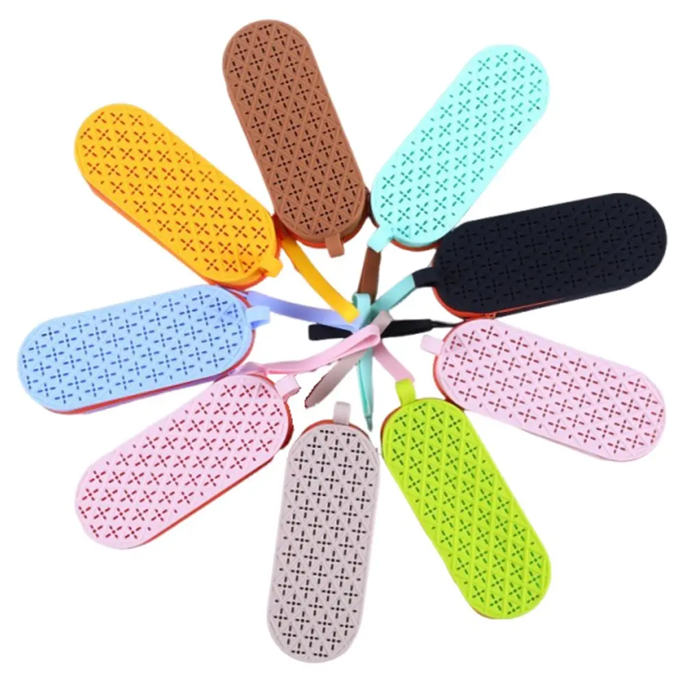 

Silicagel Swimming Goggles Storage Box Drain Hole Portable Myopia Glasses Case Soft Waterproof Sun Glasses Protection Box