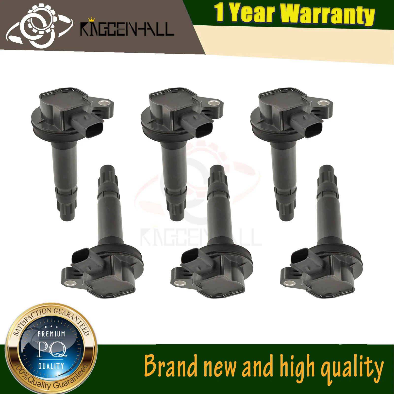 

6PCS DG520 7T4Z12029E UF553 Motorcraft Ignition Coil DG-520 7T4Z-12029-E For Ford 07-13 Lincoln Mercury 3.5L 3.7L GN10237 UF595