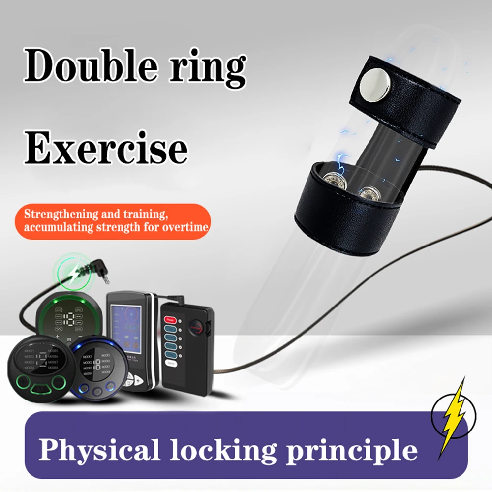 Männlich Elektrische Schock Faser Penis Hülse Eichel Ring Pads Cock Extender Enlarger E-stim SM Stimulator Sex Werkzeug Für Männer masturbieren