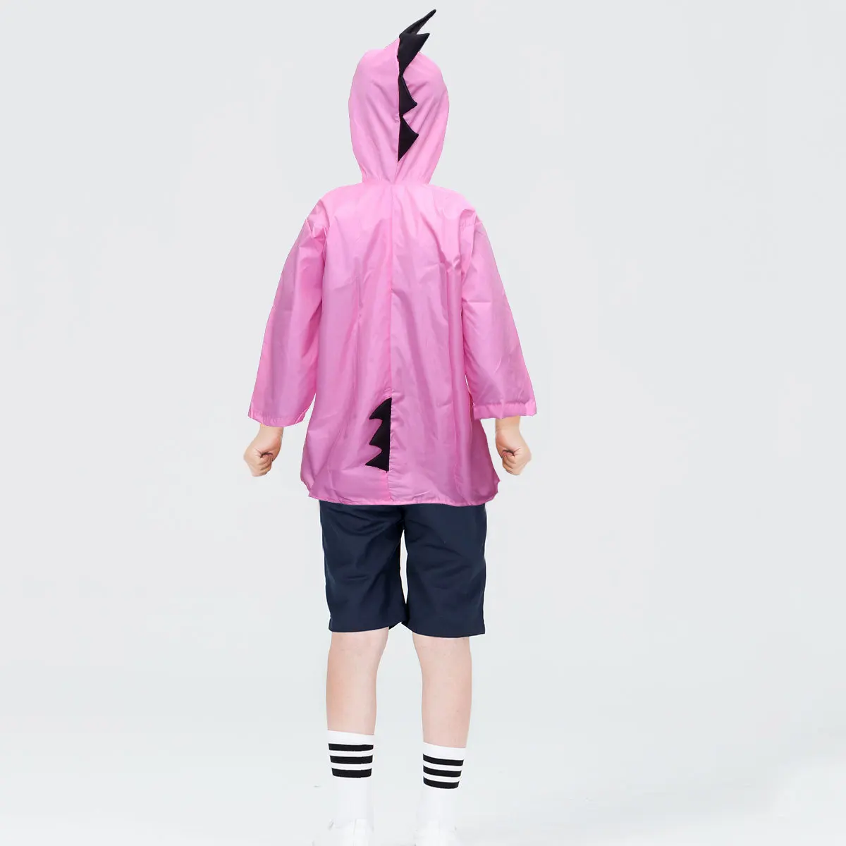 

1Pcs Pink Xl Dinosaur Outdoor Raincoat Breathable Lightweight Waterproof Cartoon Rain Poncho Rainwear Outdoor Raincoat