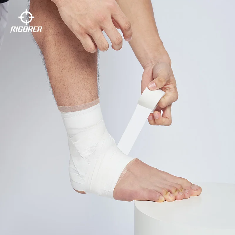 

RIGORER Breathable Mesh Cotton Tape - Sports Support for Joints, Ankles & Wrists, 3.8CM×13.7M Roll
