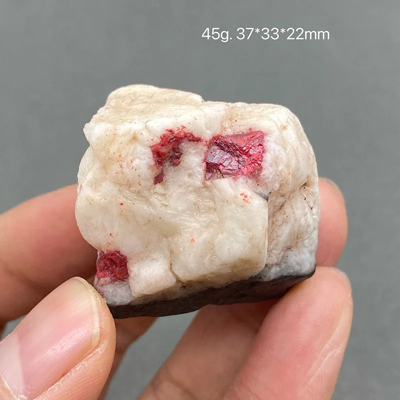 100% natural cinnabar original stone mineral specimen healing crystal teaching specimen collection