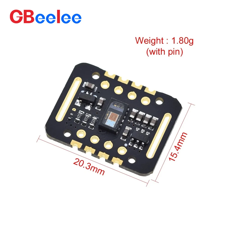 50PCS Heart Rate Sensor Module Wrist Pulse Detect Blood Oxygen Concentration Sensor Module Soldered Pin Electronic Development B