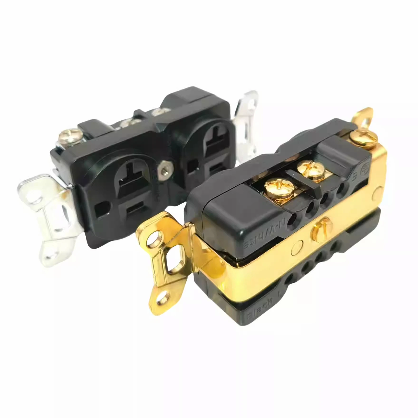 Furutech Monocrystalline Copper American Standard Power Socket Core 20A Gold-plated Rhodium plated Fever Audio Socket