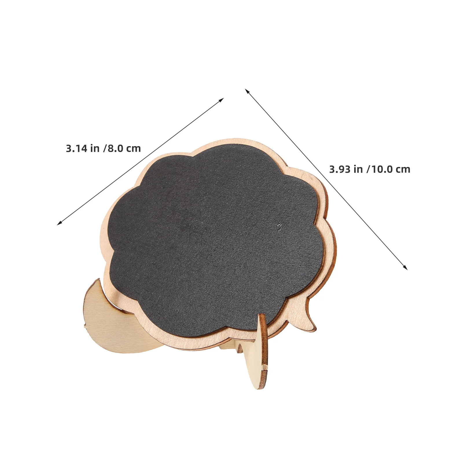 50 قطعة علامات السبورة الصغيرة لعرض الطعام على الطاولة عشاء خشبي حفلة مكان بطاقات بوفيه علامات الطعام الحلوى يعامل المجلس