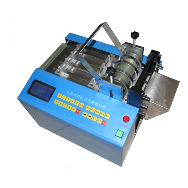 Micro computer elastic band Nylon tape cutter woven metal zipper cutting machine automatic nylon rope cutting machine