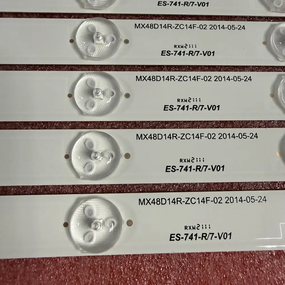Full LED Backlight Strip Bar For Vivax TV-48LE70 MX48D14R-ZC14F-02 MX48D14L-ZC14F-02