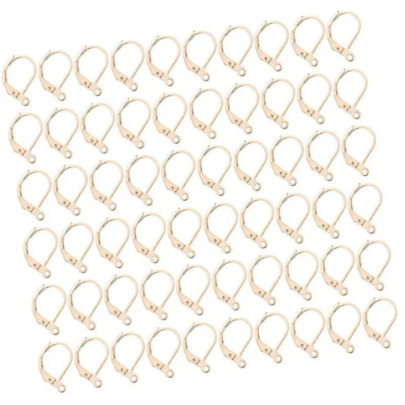 31BB Metal Leverback Ear Hooks Set for DIY Earrings and Drop Making