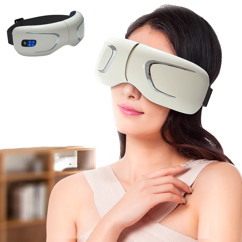 Redcamp Eye Massager Hot & Cold Therapy Wireless Remote Control Bluetooth Airbag Massage Heat USB-C Rechargeable Perfect Gift