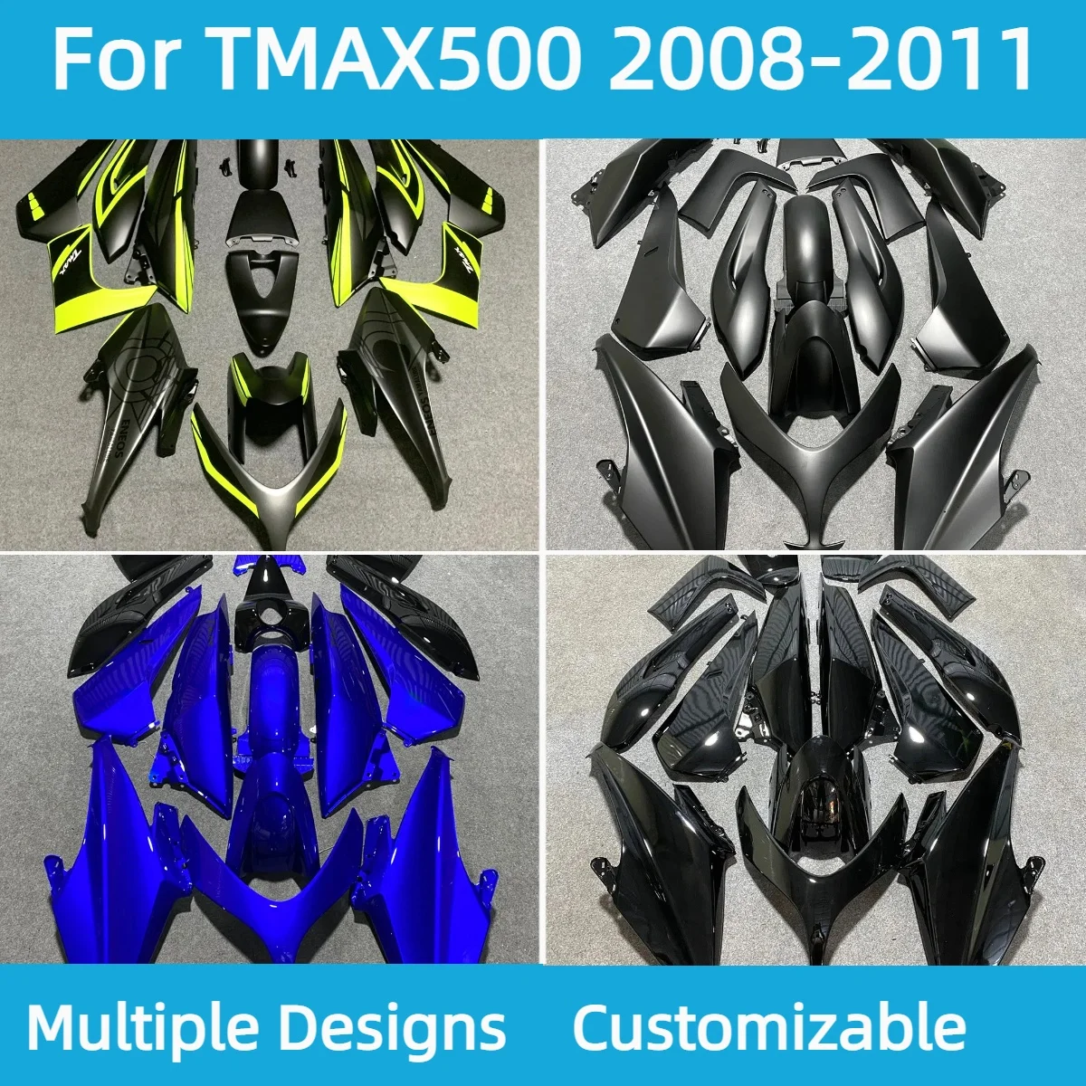 

Для YAMAHA T-MAX 500 2008 2009 2010 2011 крутой комплект обтекателей TMAX 500 TMAX 500 08-11 обтекатели мотоцикла ABS впрыск