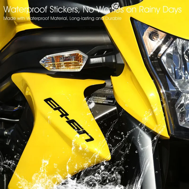 Motorcycle Glow Stickers Decal ER 6N Accessories for Kawasaki ER6N ER-6N 2006 2007 2008 2009 2010 2011 2012 2013 2014 2015 2016