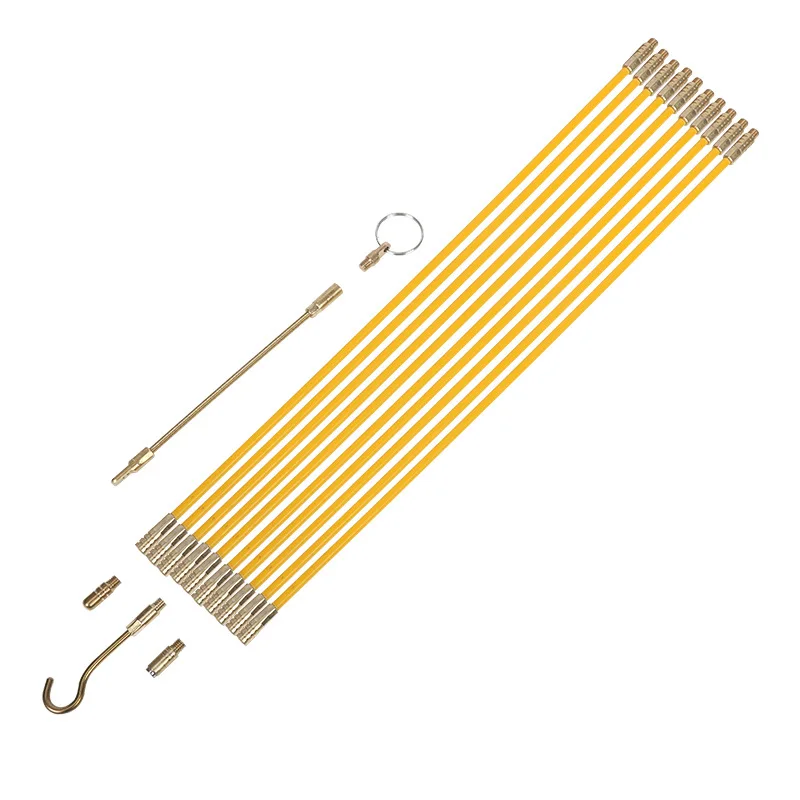 Can connect and guide concealed holes, plastic steel pipes, electrical fiberglass threading devices, wall leading devices