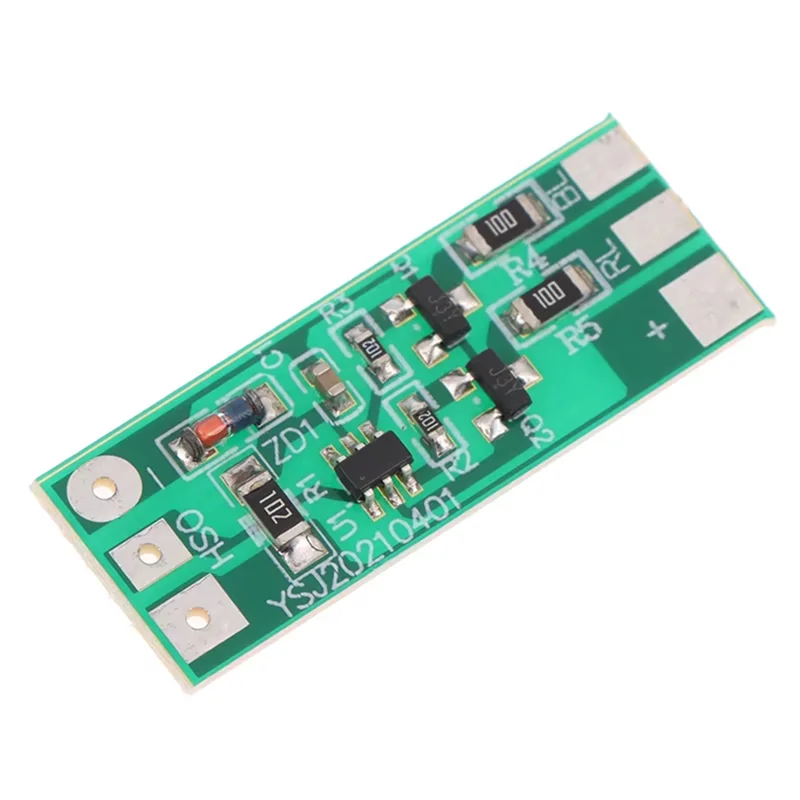 3-12V Flashing LED Light Module Red Blue Two-Color Pair Flashing For Electric Vehicle Safety Light-[A49T]