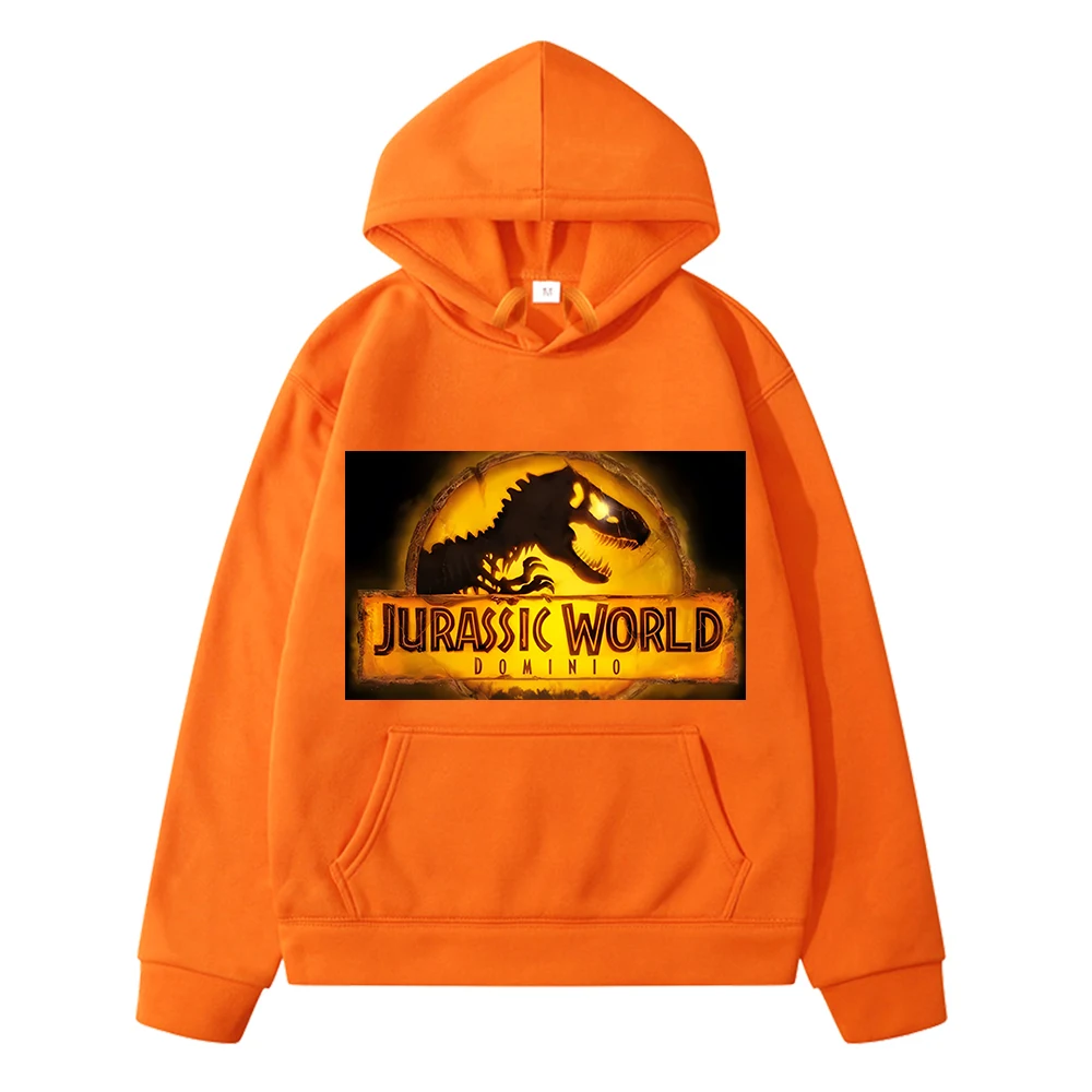 

Dinosaur Autumn anime hoodies kids clothes girls boy Fleece Sweatshirt y2k sudadera Print Jurassic World Dominio Jacket pullover