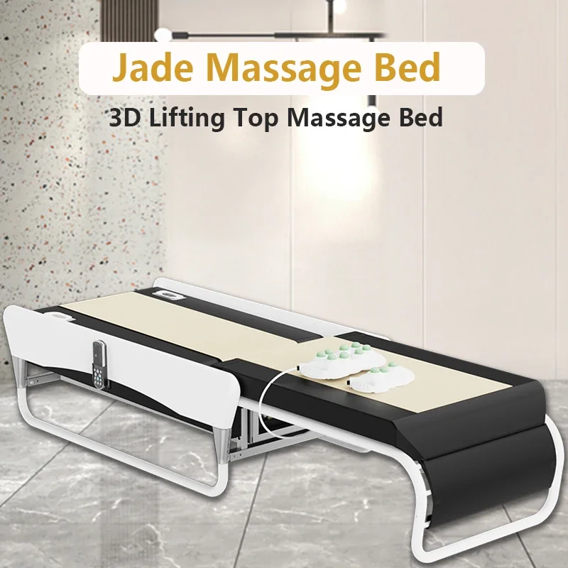 luxury infrared electric jade roller korea massage bed with intelligent spine scanning