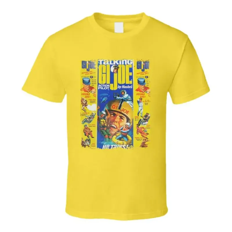 Gi Joe Talking Action Pilot Toy Packaging T Shirt