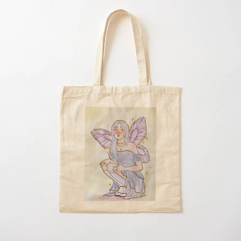 Fairy Tote Bag shopping bags foldable canvas bags Canvas Tote Bag