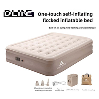 40CM Luxury Camping Bed Mat Built-in Pump Thicken Mat Interior Air Mattress Glamping Mats PVC Inflatable Tent Sleeping Mattress