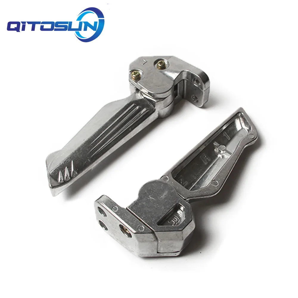 Motorbike Parts Pair Force Smax Cygnus Motorcycle Foot Pegs Pedal Automatic Telescopic Aluminum Alloy Footrests  Foot Pegs