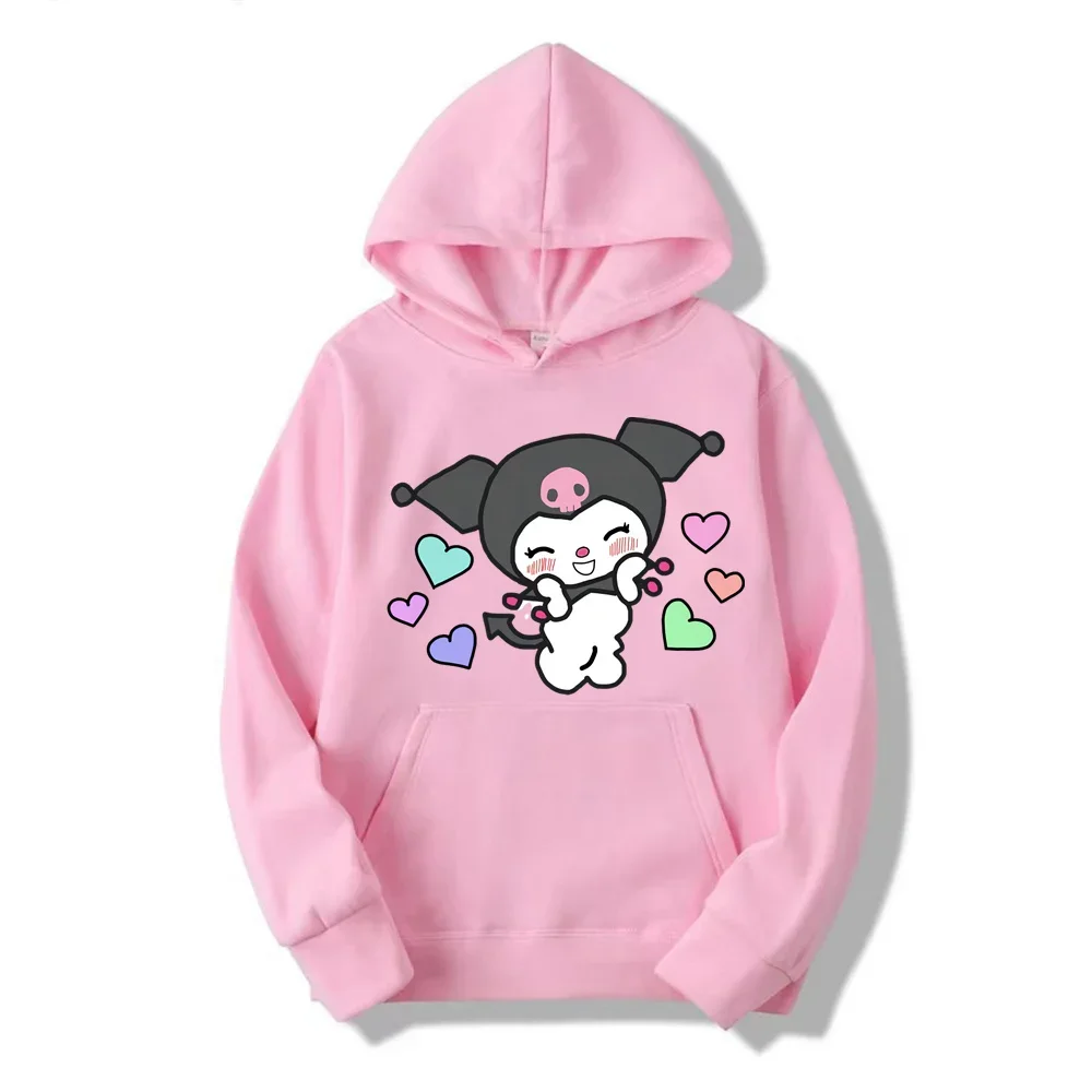 

Cinnamoroll Hooded Sweater for Women 2024 New Versatile Oversize Academy Style Sweater Coat Loose, Comfortable, and Fashionable