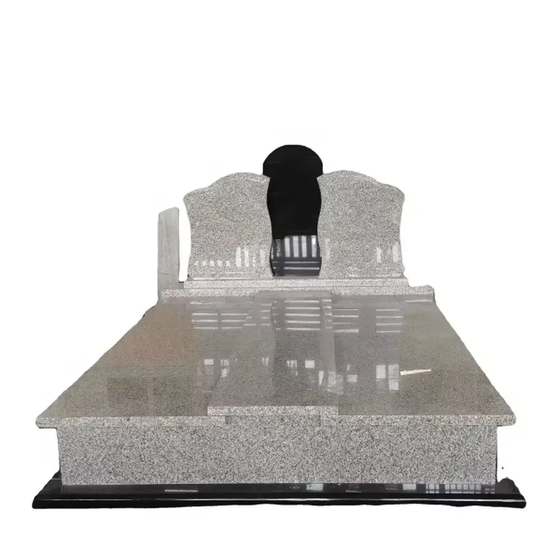Granite Tombstone Base Cemetery Memorial Stone Slab Factory Direct Price
