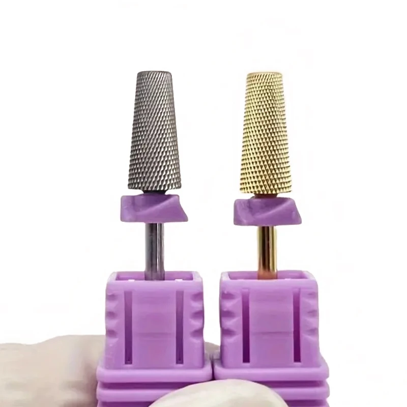 3XF Nail Drill Bits 5 In 1 Rotate Electric Tungsten Steel Milling Cutter For Manicure Gel Polish Remover Tools Manicure TooL