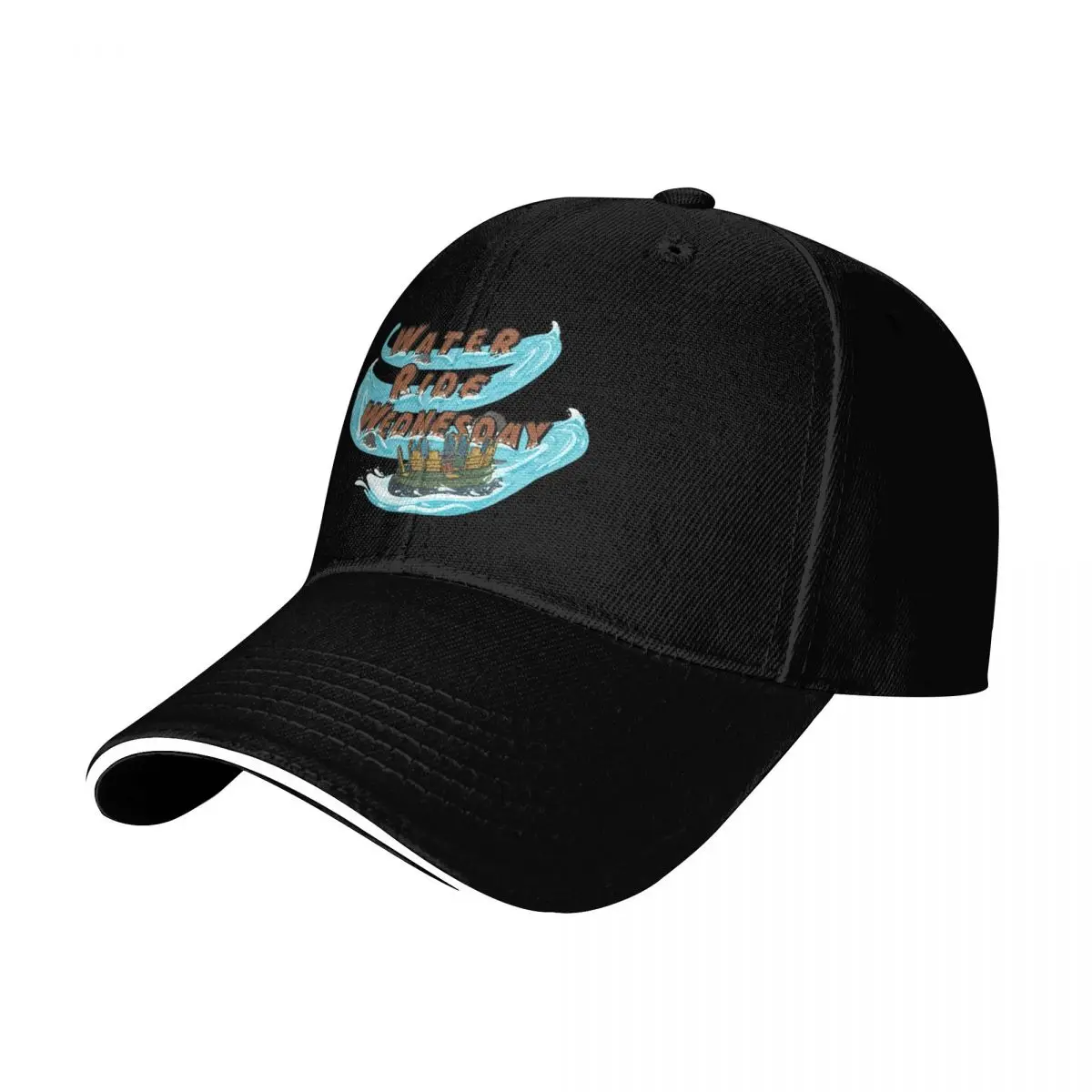 Water Ride Wednesday!! Baseball Cap Snapback Flat Bill Strapback Dad Hat Six Panel Structured Crown