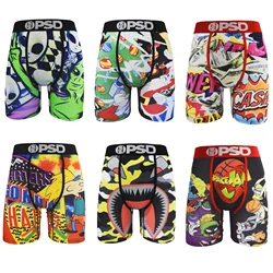 Cuecas Boxer estampadas masculinas, roupa interior sexy, cuecas de moda, S-XXL, 1pc